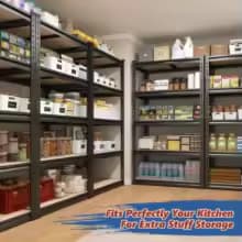 60" HAGOO Heavy Duty Adjustable Garage Storage Shelves thumbnail 4