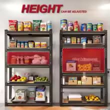 60" HAGOO Heavy Duty Adjustable Garage Storage Shelves thumbnail 3