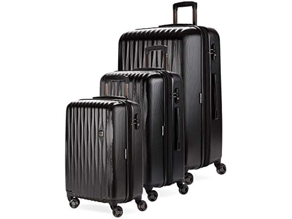 SwissGear 7272 Energie Hardside Expandable Spinner Luggage 3-Piece Set
