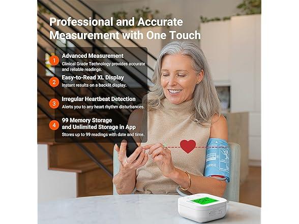 iHealth Track Smart Upper Arm Blood Pressure Monitor thumbnail 2