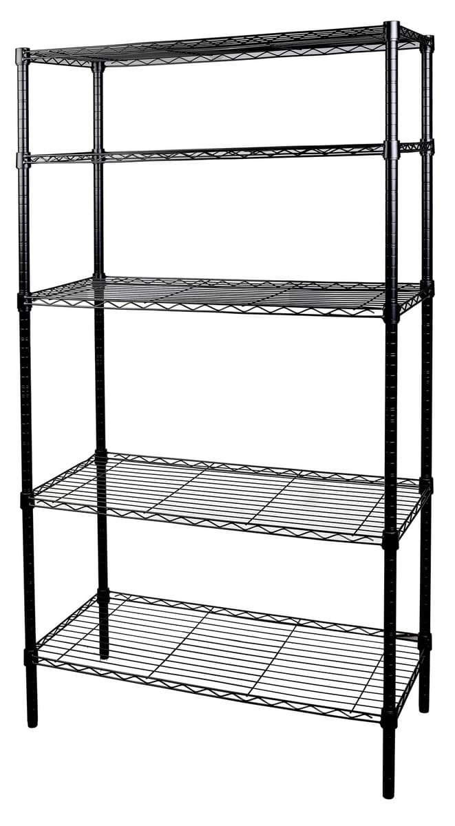 Anaquel Metálico Rubbermaid de Uso Rudo 5 Niveles (36"An x 16"Prof x 72"Al)