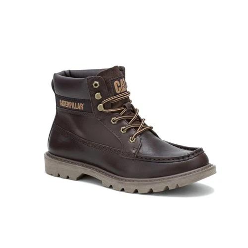 Caterpillar Men's Colorado Moc Toe Boots (Dark Brown) thumbnail 3