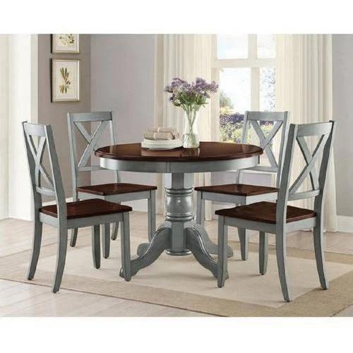 Better Homes & Gardens Cambridge Place 42" Pedestal Dining Table (Dark Seafoam)