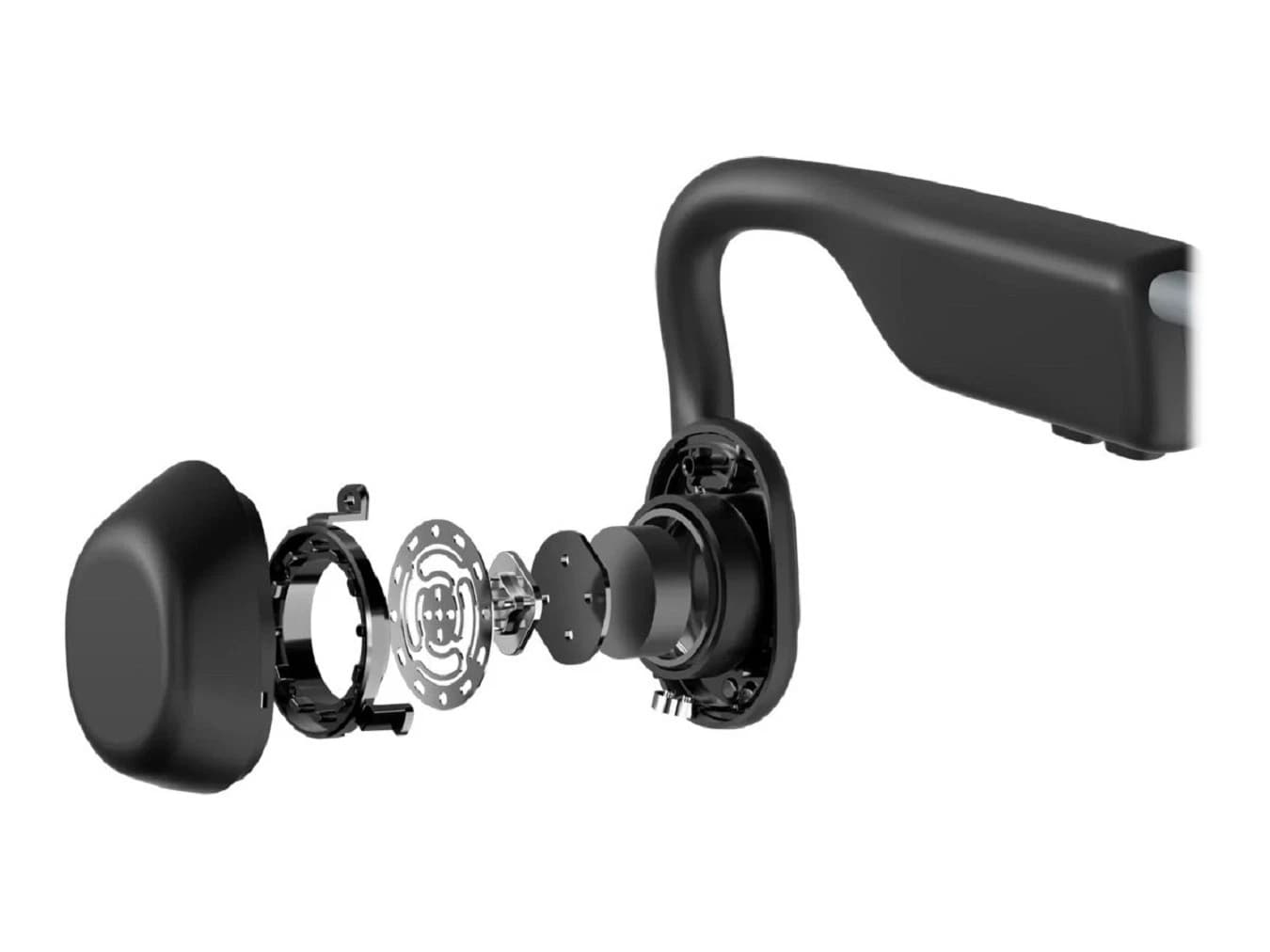 Miniatura de Audífonos Deportivos Shokz OpenMove Conducción Ósea (Gris) - Caja Abierta ¡54% Descuento! 3