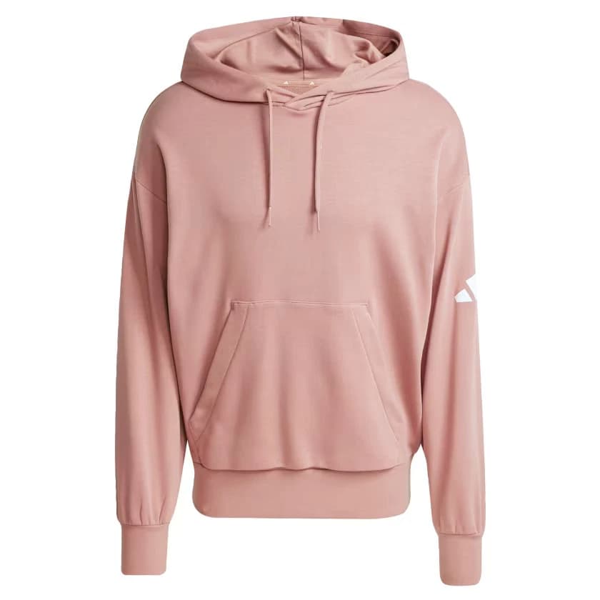 adidas men Essentials Loose-Fit 3 Bar Logo French Terry Hoodie $19.2 + Free Shipping thumbnail 3