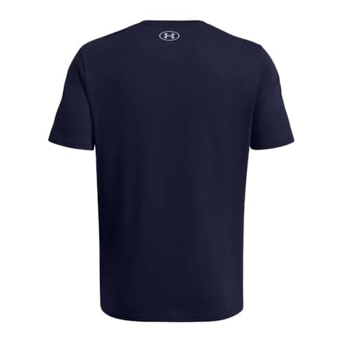 Under Armour Men's Global Foundation Short Sleeve T Shirt, (410) Midnight Navy/Royal/Steel, X-Large thumbnail 5