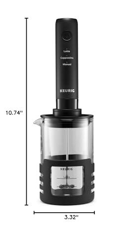 Miniatura de Espumador de Leche Recargable Keurig SimpleCafe para Café 16