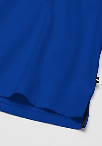 Nautica Men's Short Sleeve Solid Stretch Cotton Pique Polo Shirt Shirt, Bright Cobalt, XX-Large thumbnail 5