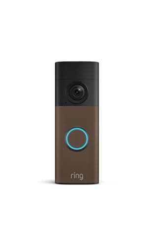 Timbre con Video Ring Battery Doorbell 2K, Modelo Más Reciente, Color Mocha Mate