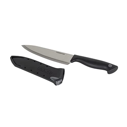 Cuchillo de Chef Farberware Edgekeeper de 6 Pulgadas con Funda Autoafilable