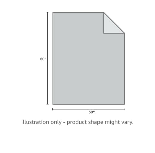 Miniatura de Manta Polar PHF 50"x60" - Ligera, Calientita, Negra 10