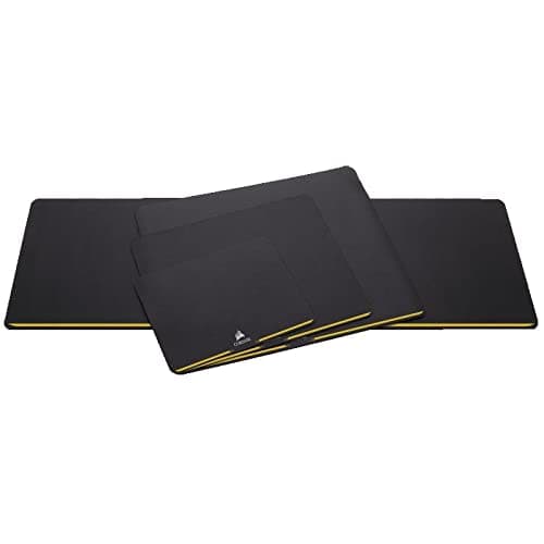 Corsair MM200 Medium Cloth Surface Mousepad (Glide-Optimised Textile Surface, Anti-Slip Base, Designed for Optical and Laser Mice, 360 x 300 x 2 mm) - Black thumbnail 3