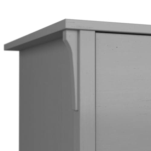 Bush Home Salinas Computer Desk with Hutch | Study Table with Drawers, Cabinets & Pullout Keyboard/Laptop Tray | Modern Home Office Desk in Cape Cod Gray | Work Desk with Storage thumbnail 7