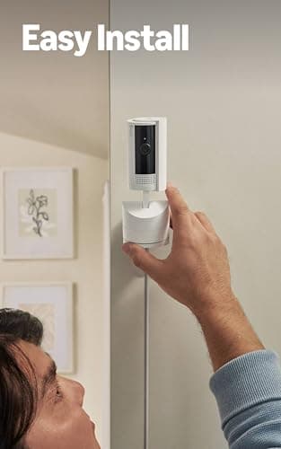 Ring Pan-Tilt Indoor Cam (newest model), See all around your home or business with 360° pan coverage, HD video, plus Two-Way Talk, White thumbnail 6