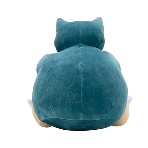 Pokemon 12" Large Snorlax Plush - Officially Licensed - Generation One - Authentic 12-inch Soft Stuffed Animal Toy Figure - Holiday Christmas Stocking Stuffer Gift for Kids, Boys, 