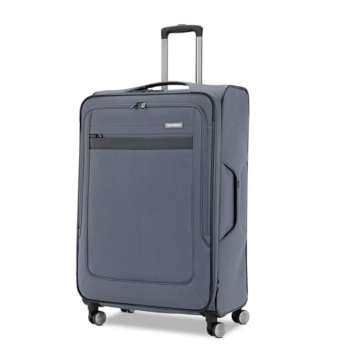Samsonite Ascella 3.0 Softside Expandable Luggage with Spinner Wheels, 3-Piece Set (20/25/28), State/Black