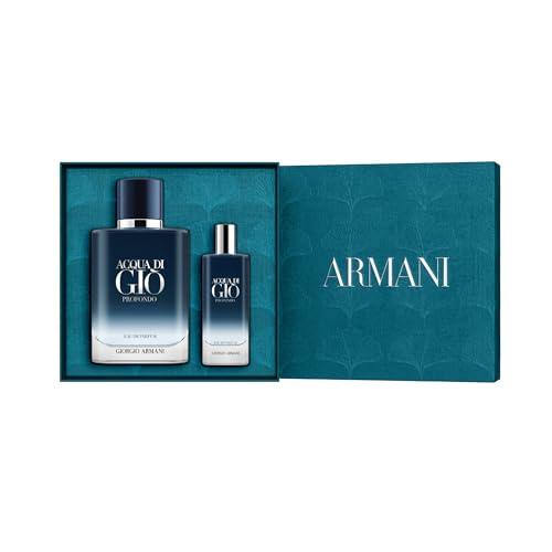 Armani Beauty – Acqua di Giò Profondo – Eau de Parfum – Men's Cologne Gift Set - Fresh & Aromatic – Travel Size & Full Size, 0.15 Fl Oz, 3.4 Fl Oz thumbnail 6