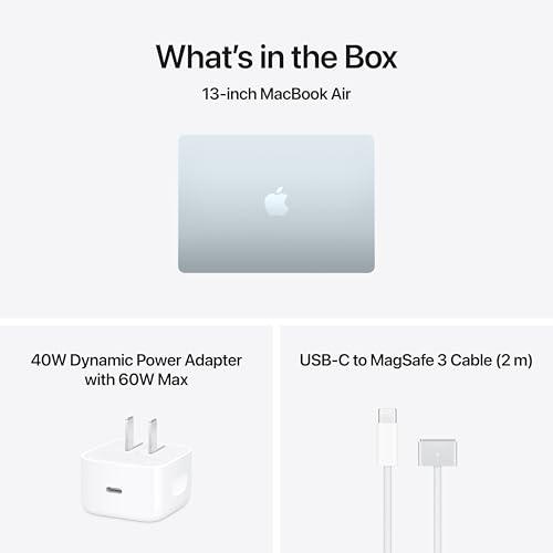 Apple 2026 MacBook Air 13-inch Laptop with M5 chip: Built for AI, 13.6-inch Liquid Retina Display, 24GB Unified Memory, 1TB SSD, 12MP Center Stage Camera, Touch ID, Wi-Fi 7; Sky Bl thumbnail 7