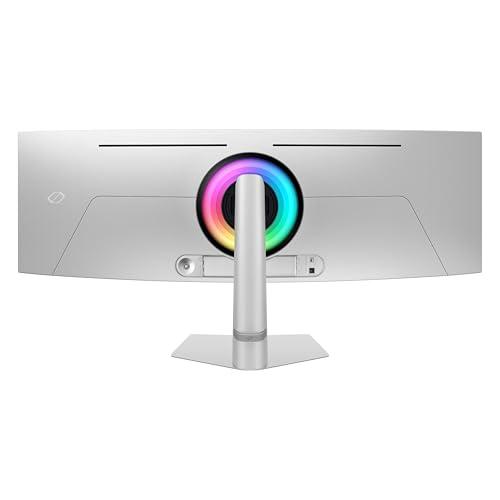 Samsung 49" Odyssey G93SC Series Curved Gaming Monitor, QD-OLED, 240Hz, 0.03ms, DQHD, G-Sync Compatible, FreeSync Premium Pro, Adjustable Stand thumbnail 16
