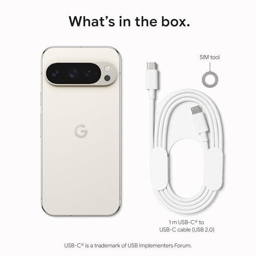Google Pixel 9 Pro XL - Unlocked Android Smartphone with Gemini, Triple Rear Camera System, 24-Hour Battery, and 6.8" Super Actua Display - Obsidian - 128 GB thumbnail 12
