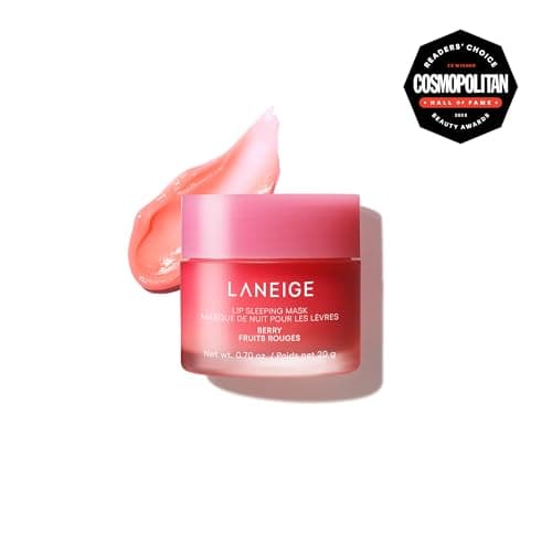 LANEIGE Lip Sleeping Mask: Hydrating & Nourishing Korean Overnight Lip Treatment Mask with Shea Butter, Vitamin C & Murumuru, Antioxidants For Flaky, Dry Lips | Korean Skin Care, B thumbnail 2