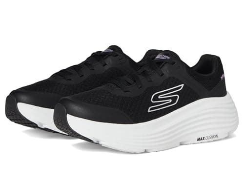 Skechers Women's Max Cushioning Endeavour Canova Sneaker, Black/White, 9 thumbnail 2