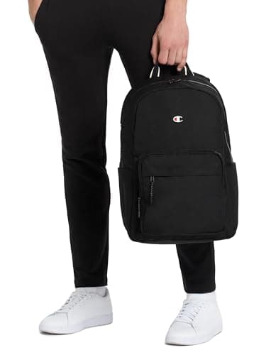 Miniatura de Mochila Champion para Laptop, Correas Acolchadas y Bolsillos para Botella, Caqui Western 6
