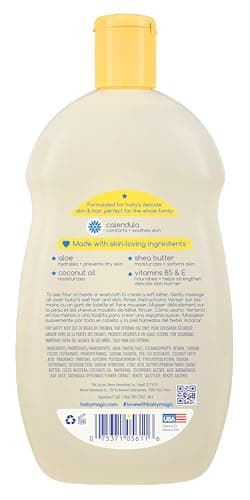 Baby Magic Moisturizing Hair & Body Wash, Soft Powder Scent, 16.5 Fl Oz thumbnail 2