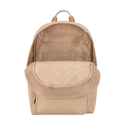 Miniatura de Mochila Champion para Laptop, Correas Acolchadas y Bolsillos para Botella, Caqui Western 4