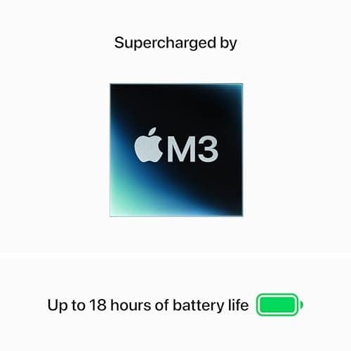 Apple 2024 MacBook Air 13-inch Laptop with M3 chip: Built for Apple Intelligence, 13.6-inch Liquid Retina Display, 16GB Unified Memory, 512GB SSD Storage, Backlit Keyboard, Touch I
