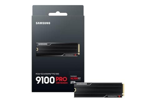 Miniatura de Samsung SSD 9100 PRO con Disipador 2TB, PCIe 5.0x4 M.2 2280, Hasta 14,700MB/s 3