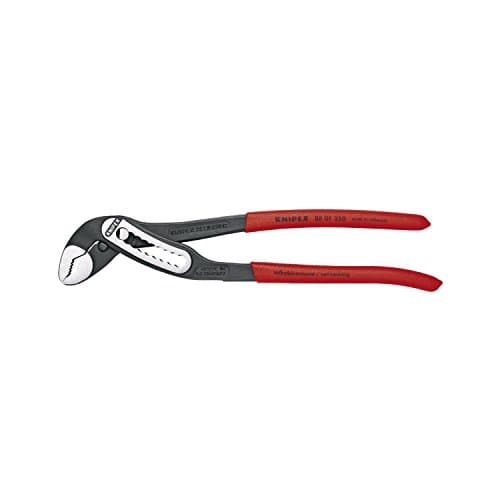 Knipex 8801250 Alligator Adjustable Gripping Pliers - 1 0 in. | Nuts to 46 mm, Pipes to 50 mm, Robust Construction, Self-Locking, Pipe Wrench