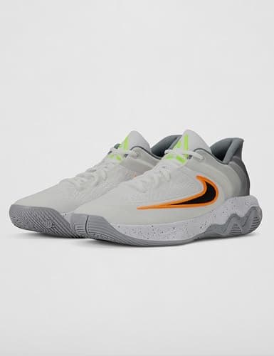 Nike Men's Giannis Immortality 4 Basketball Shoes, White/Black-Volt-Wolf Grey, 9 thumbnail 6