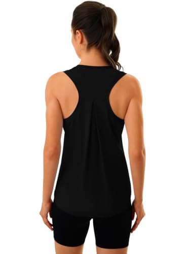 3rd hill Women's Racerback Tank Tops Loose Fit Workout Shirts For Running