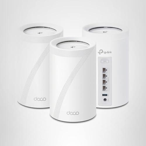TP-Link Deco 7 Pro BE63 Tri-Band WiFi 7 BE10000 Whole Home Mesh System - 6-Stream 10 Gbps, 4x2.5G Ports Wired Backhaul, 4X Smart Internal Antennas, VPN, HomeShield, Free Expert Sup thumbnail 12