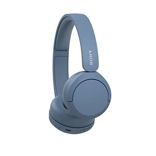 Sony WH-CH520 Wireless Headphones Bluetooth On-Ear Headset with Microphone and up to 50 Hours Battery Life with Quick Charging, Blue thumbnail 10