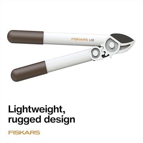 Fiskars PowerGear Lopper, Lightweight Anvil Garden Tool, White thumbnail 5