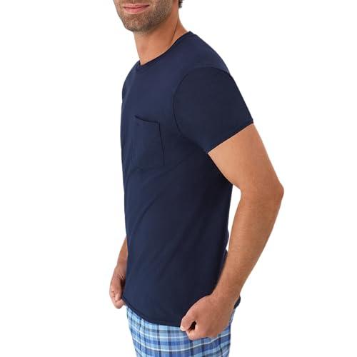Miniatura de Paquete de 6 Playeras Hanes para Hombre con Bolsillo, Anti-Olor y Anti-Humedad 3