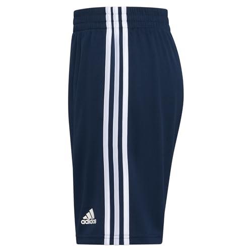 adidas boys Adi Clsic 3s Shorts, Collegiate Navy, Large US thumbnail 2