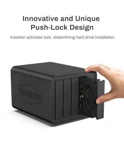 TERRAMASTER D4-320 External Hard Drive Enclosure - 4bay USB 3.2 Gen2 10Gbps Type-C USB Storage Hot Swappable Plug and Play (Diskless) thumbnail 6