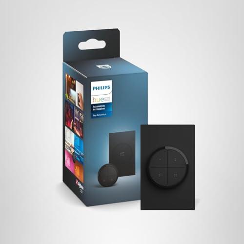 Miniatura de Philips Hue Interruptor con Dial, Portátil, Negro - Instalación Fácil 10