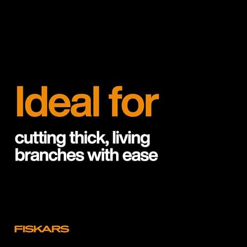 Fiskars 28" Loppers for Tree Trimming, Heavy Duty, Rust-Resistant Sharp Bypass Steel Blade Loppers, Branch Cutter up to 1.5" Diameter Cut Capacity, Shock-Absorbing Handle, Garden T thumbnail 8