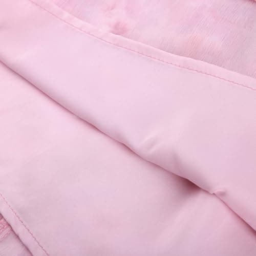 Scarlet Darkness Floral Maxi Skirts for Women 2026 Summer Flowy Ruffle Long Skirt with Pokets Pink L thumbnail 7