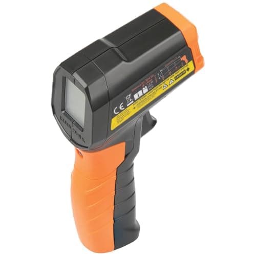 Klein Tools IR1 Infrared Thermometer, Digital Laser Gun is Non-Contact Thermometer with a Temperature Range -4 to 752-Degree Fahrenheit thumbnail 8