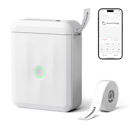 Mini Etiquetadora Térmica NIIMBOT D110 Mejorada con Bluetooth
