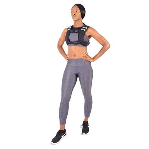 Chaleco de Entrenamiento con Peso ProsourceFit de 20lb, Negro