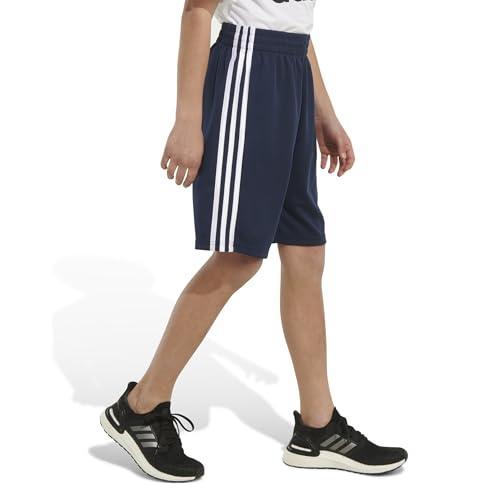 adidas boys Adi Clsic 3s Shorts, Collegiate Navy, Large US thumbnail 5