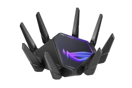 ASUS ROG Rapture GT-AXE16000 WiFi 6E: Router Gaming Cuatribanda con Puertos 10G