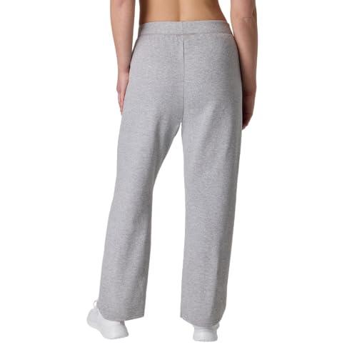 Miniatura de Pants Deportivos Hanes EcoSmart de Mujer con Pierna Abierta, Acero Claro, Grande 2