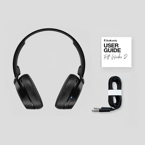 Miniatura de Audífonos Bluetooth Skullcandy Riff Wireless 2 On-Ear: 34H Batería, Plegables, AUX y Micrófono 7